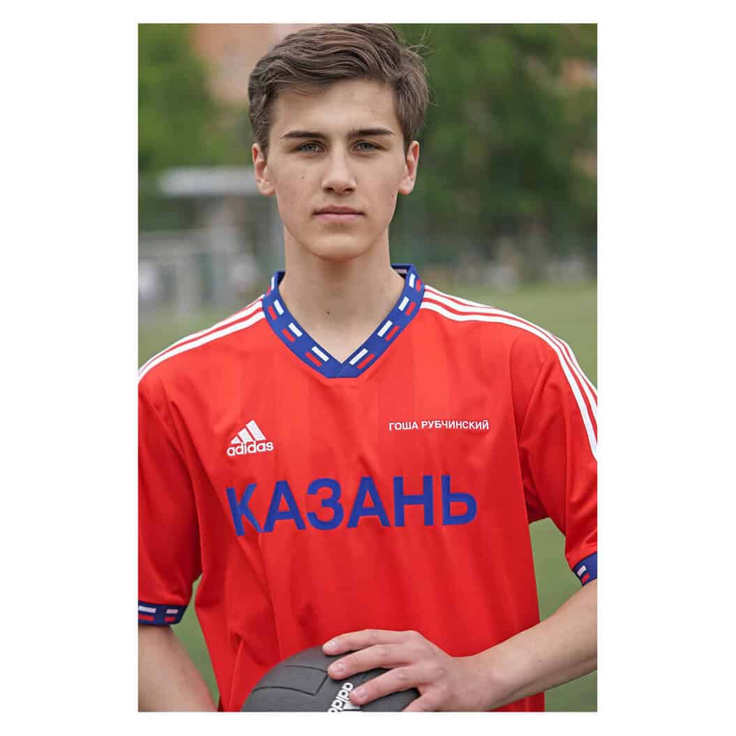 gosha rubchinskiy adidas ゲームシャツ gosha rubchinskiy × adidas ゲームシャツ トップス - メルカリ
